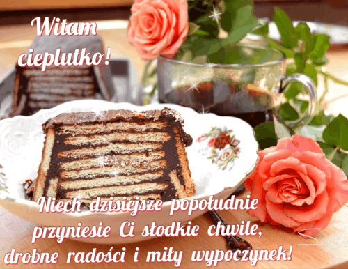 Wtam miłego wypoczynku na popołudnie